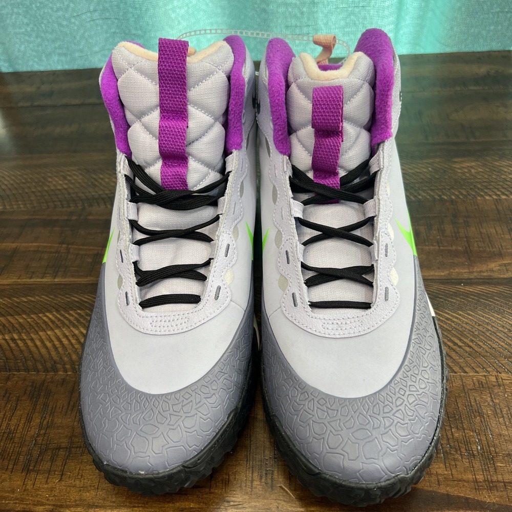 Nike Terrascout Big Kids Boots Sz 7 Reflective IH7683 002 Ghost/ Green Strike